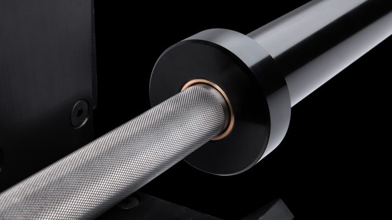 The Ohio Bar - Stainless Steel / Black | Rogue Fitness